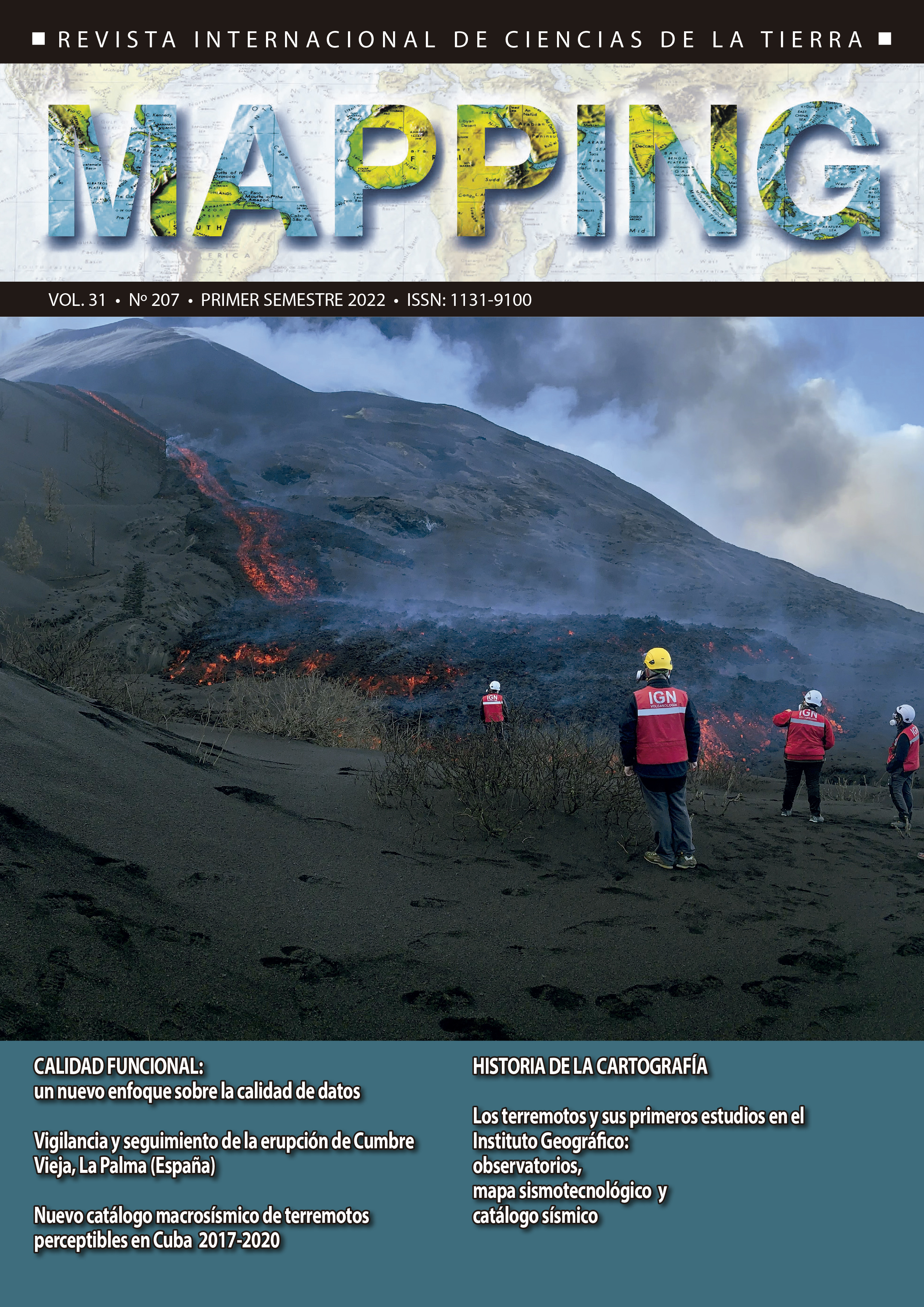					View Vol. 31 No. 207 (2022): Revista MAPPING 207
				